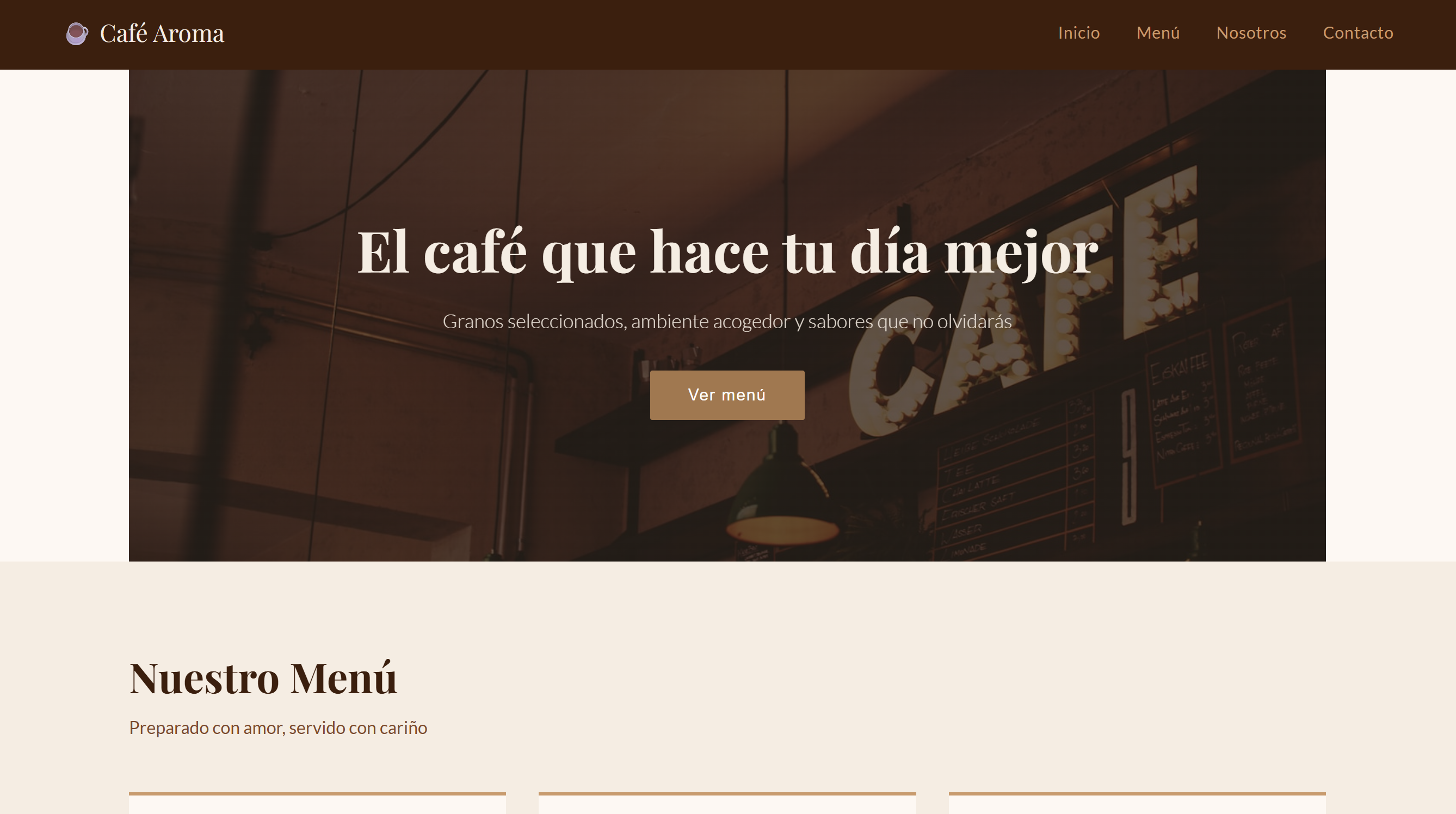 Cafetería